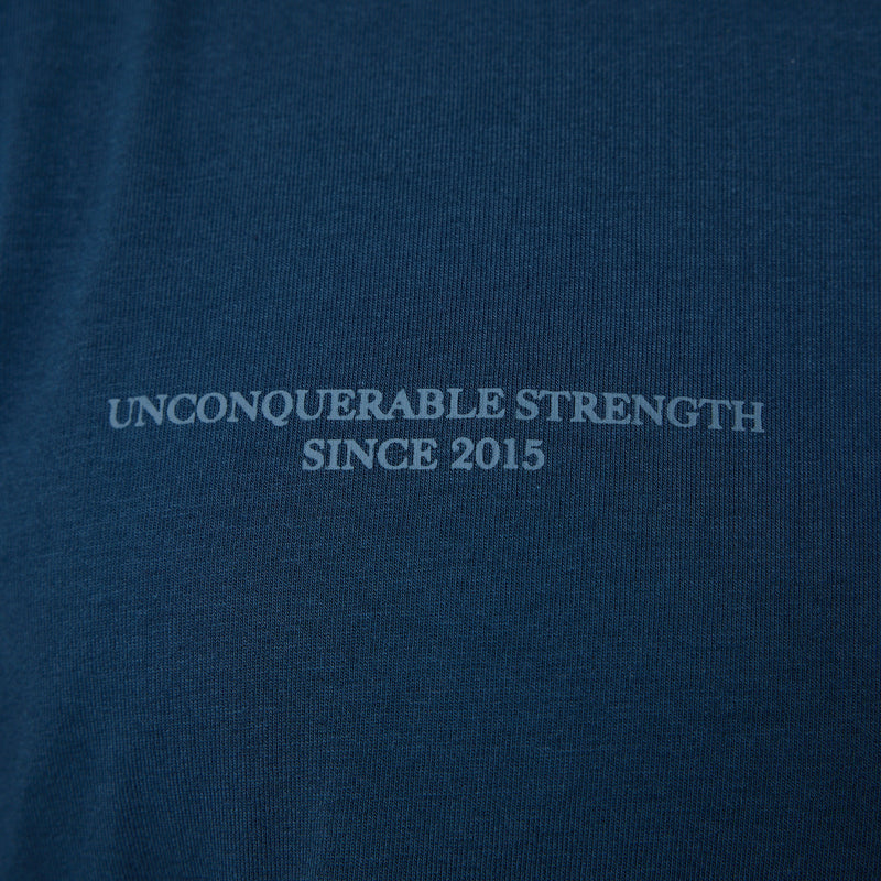 Vanquish Midnight Blue Unconquerable Strength Oversized T Shirt 7枚目の画像