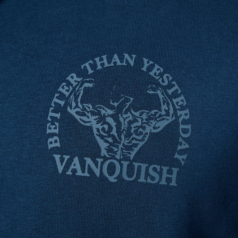 Vanquish Midnight Blue Unconquerable Strength Full Zip Hoodie 7枚目の画像