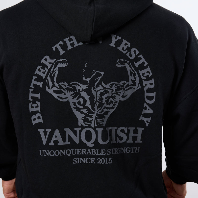 Vanquish Black Unconquerable Strength Full Zip Hoodie 5枚目の画像