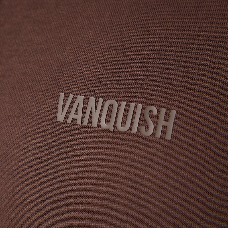 Vanquish Essential Chocolate Oversized Pullover Hoodie 4枚目の画像