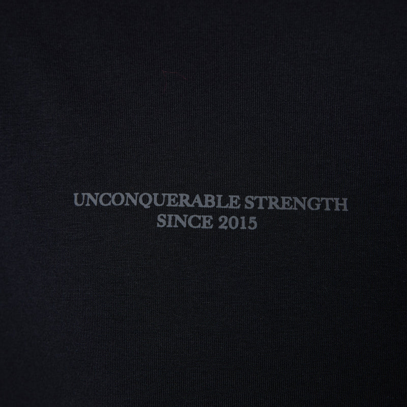 Vanquish Black Unconquerable Strength Oversized T Shirt 6枚目の画像