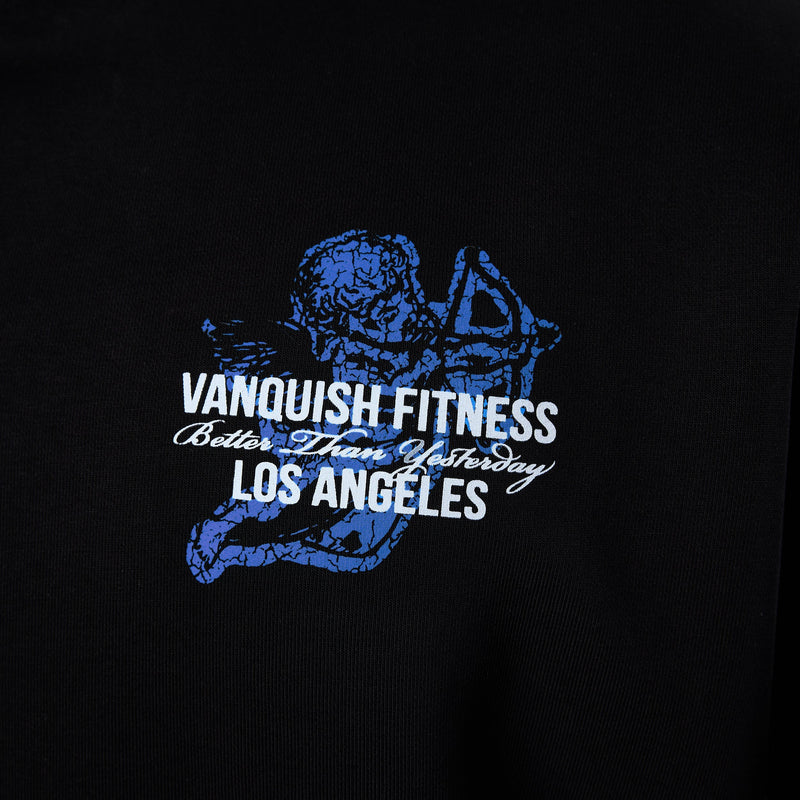 VANQUISH FITNESS TSPモデル ブラック ロサンゼルス パーカー 国内発送 5枚目の画像