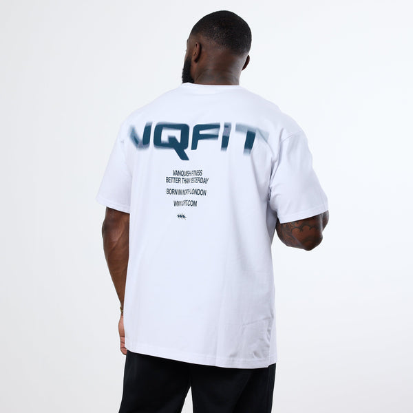 Vanquish TSP White Blur Oversized T Shirt 1枚目の画像