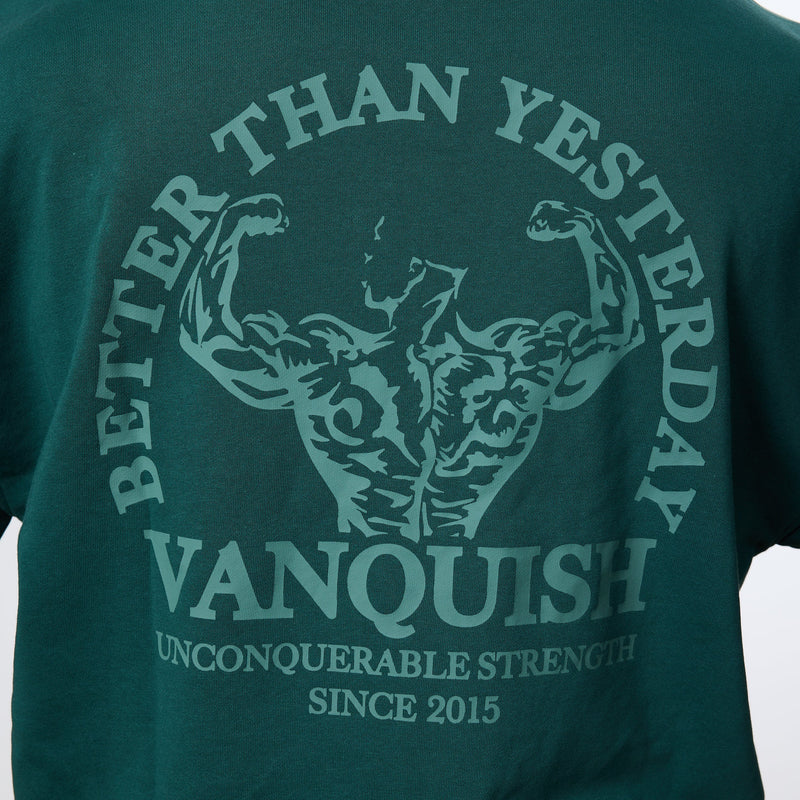 Vanquish Forest Green Unconquerable Strength Quarter Zip Sweater 7枚目の画像