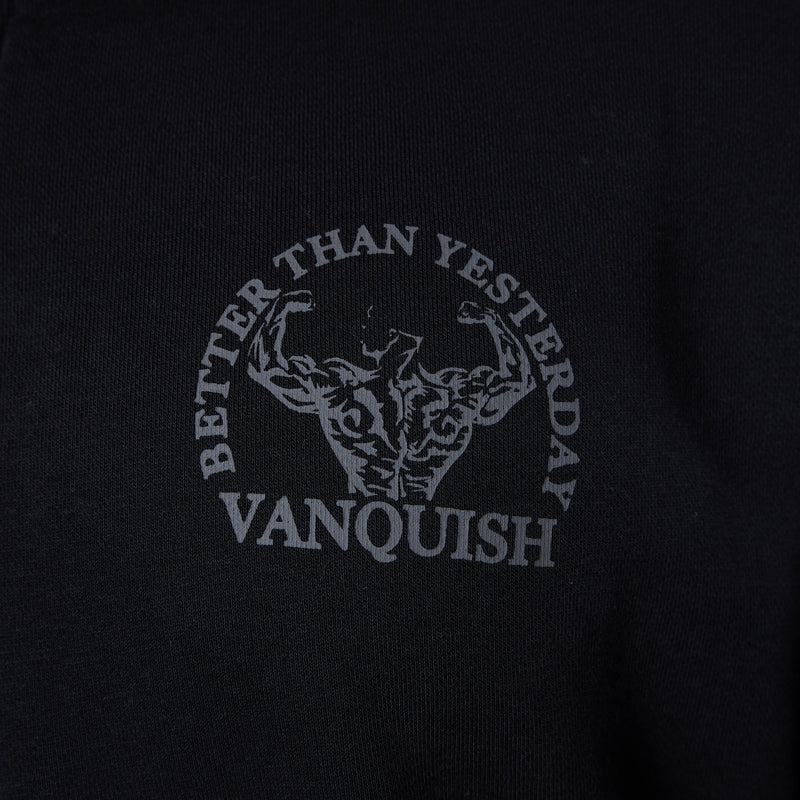 Vanquish Black Unconquerable Strength Quarter Zip Sweater 6枚目の画像