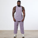Vanquish Better Than Yesterday Washed Purple Oversized Sweatpants 2枚目の画像