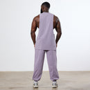 Vanquish Better Than Yesterday Washed Purple Oversized Sweatpants 3枚目の画像