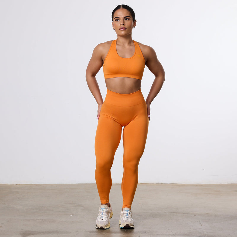 Vanquish Elevate Seamless Orange Leggings 2枚目の画像