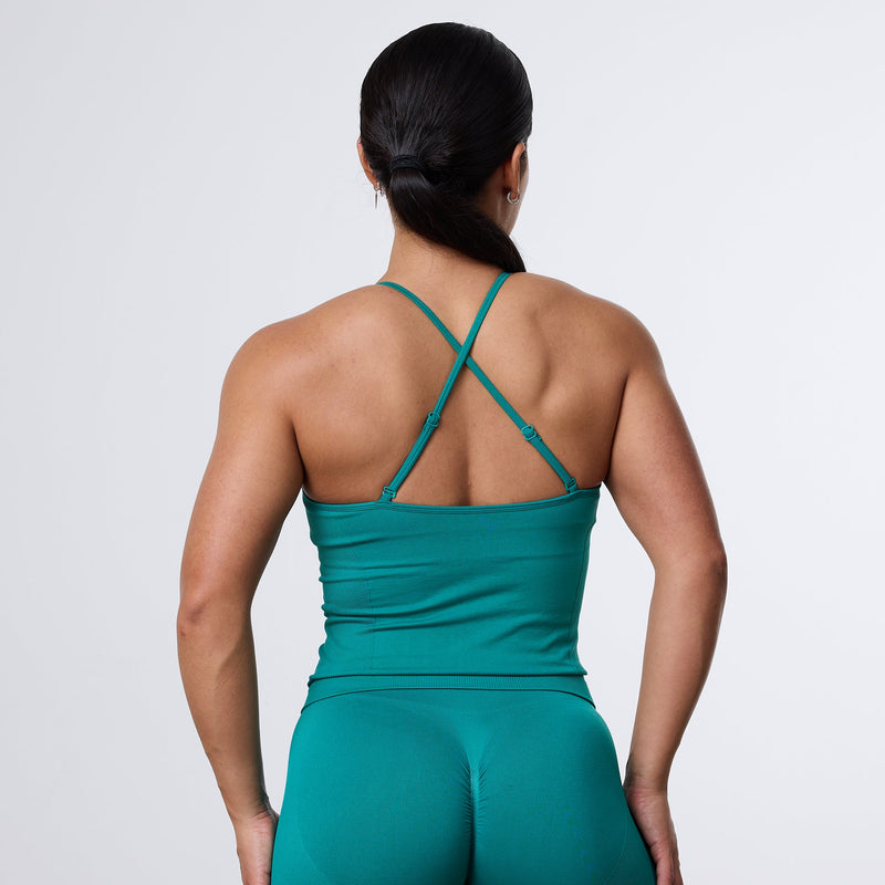 Vanquish Elevate Seamless Emerald Teal 2 in 1 Vest 4枚目の画像