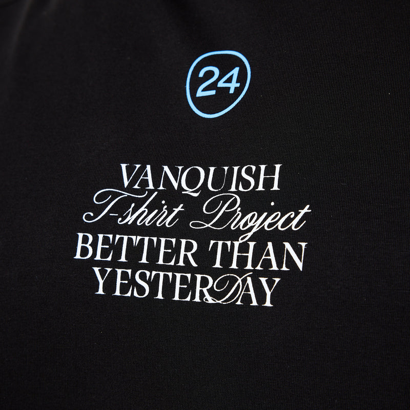 Vanquish TSP 2024 Collective Black Sleeveless Oversized T-Shirt 6枚目の画像