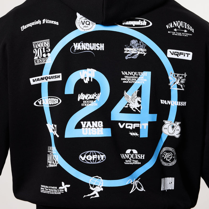 Vanquish TSP 2024 Collective Black Oversized Hoodie 7枚目の画像