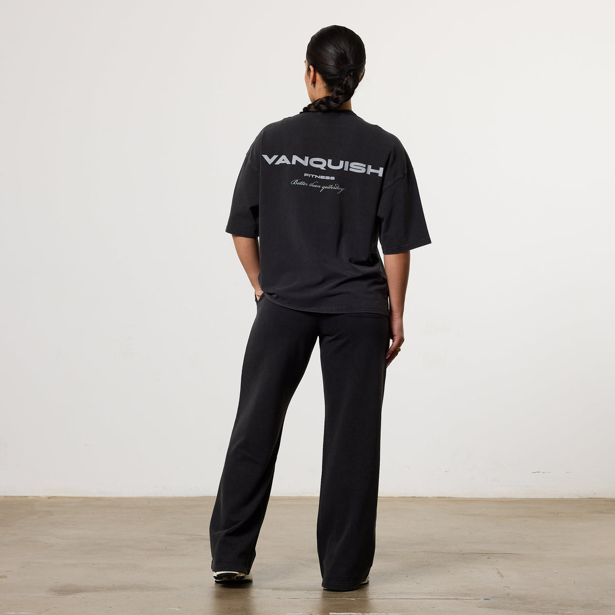 VANQUISH レディース オーバーサイズ スウェット パンツ 楽天市場】VANQUISH FITNESS ヴァンキッシュ VQFIT Oversized