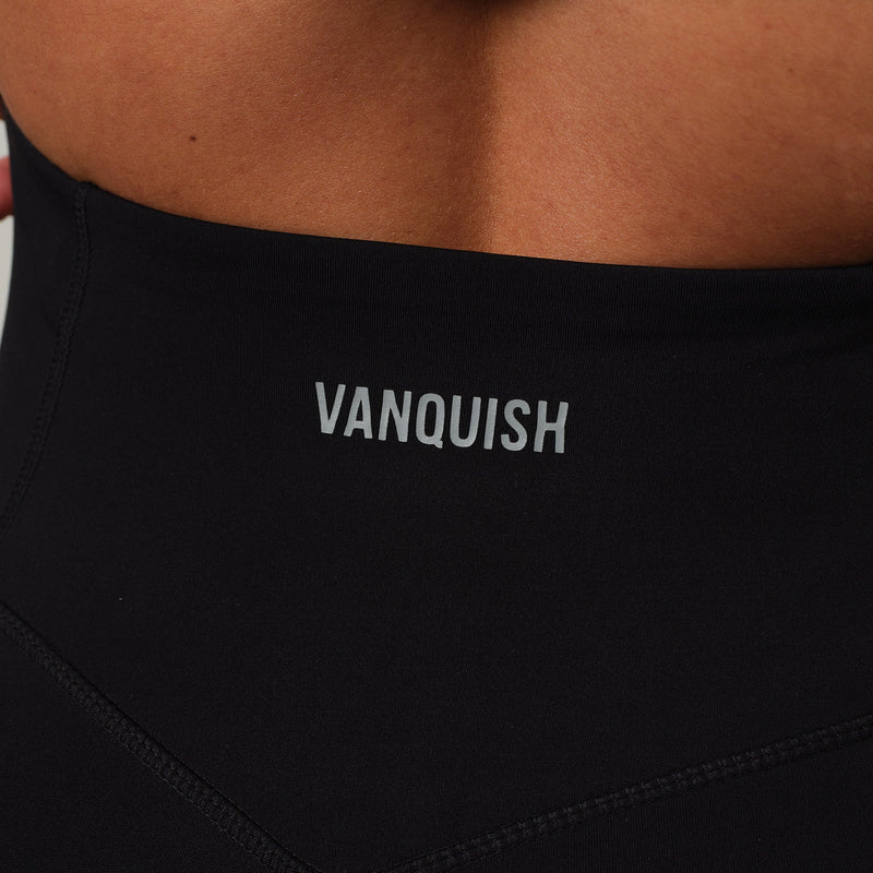 VANQUISH ENHANCE BLACK HIGH-WAIST LEGGING 5枚目の画像