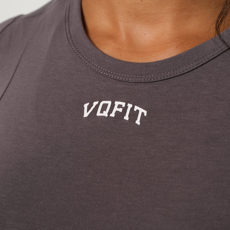 Vanquish Graphite Grey VQFIT Cap Sleeve T Shirt 5枚目の画像