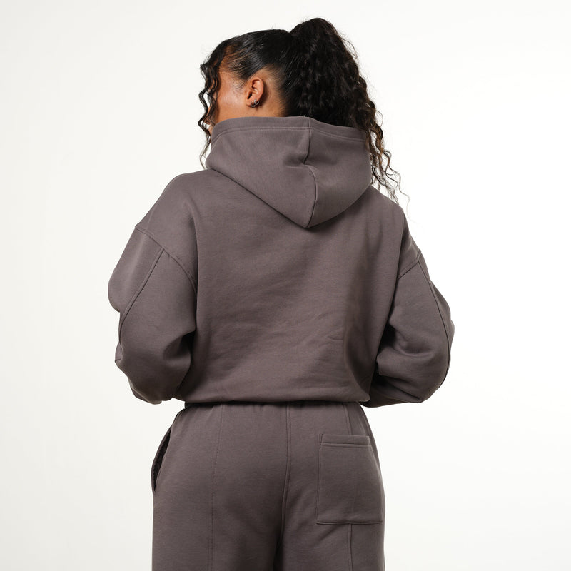 Vanquish Graphite Grey VQFIT Oversized Hoodie 4枚目の画像