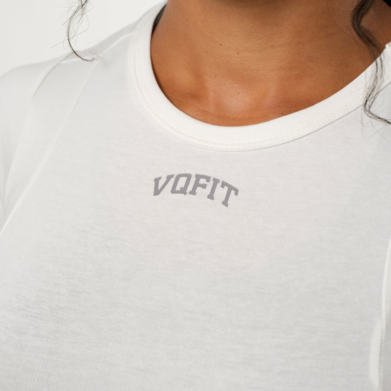 Vanquish White VQFIT Cap Sleeve T Shirt 5枚目の画像