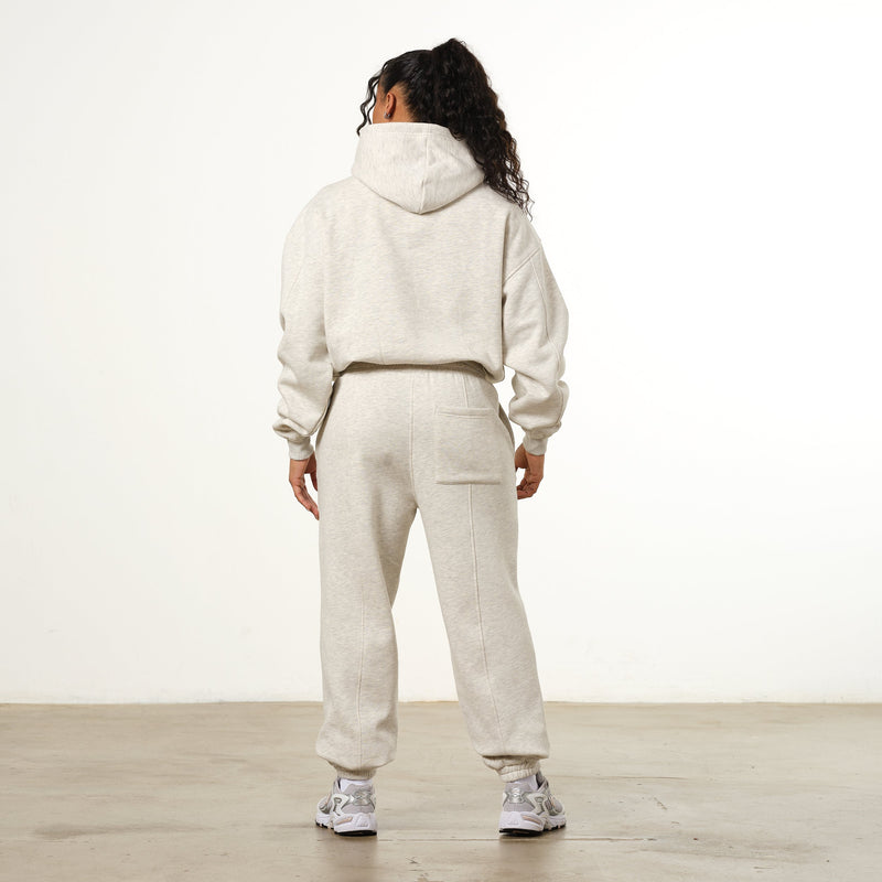 Vanquish Oat Marl VQFIT Oversized Hoodie 2枚目の画像