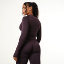 Vanquish Elevate Seamless Plum Long Sleeve Top 4枚目の画像