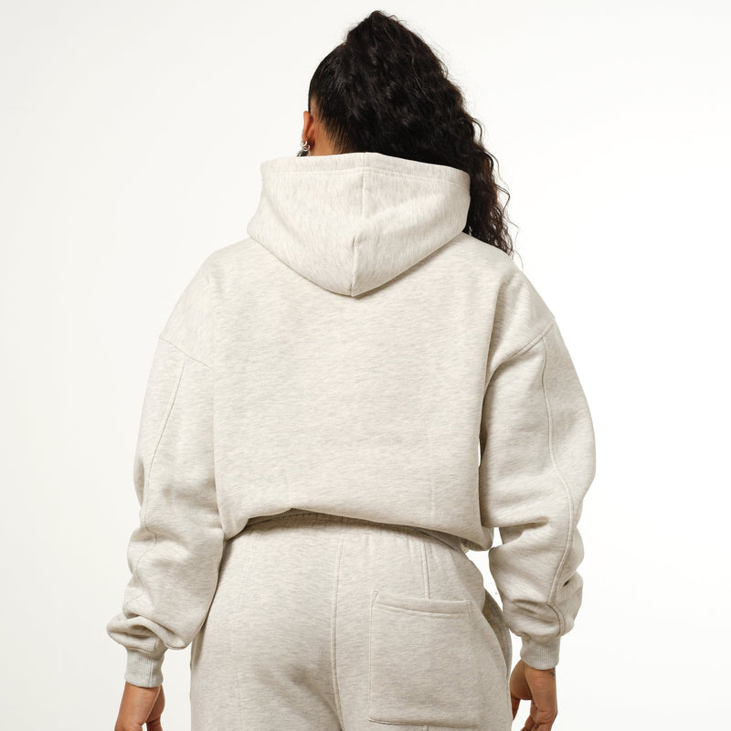 Vanquish Oat Marl VQFIT Oversized Hoodie 3枚目の画像