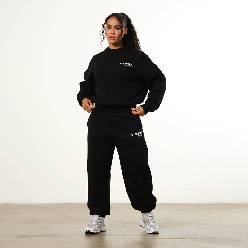 Vanquish Racer Black Oversized Sweatpants 2枚目の画像