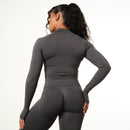 Vanquish Elevate Seamless Charcoal Zip Front Jacket 4枚目の画像