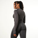 Vanquish Elevate Seamless Charcoal Long Sleeve Top 4枚目の画像