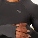 Vanquish Elevate Seamless Charcoal Long Sleeve Top 5枚目の画像