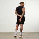 Vanquish Essential Black Oversized Sleeveless T Shirt 3枚目の画像