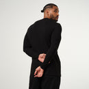 Vanquish Essential Black Slim Fit Long Sleeve T Shirt 5枚目の画像