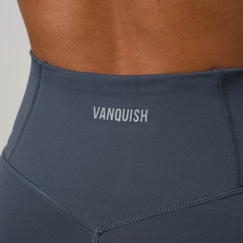 VANQUISH ENHANCE PETITE STEEL BLUE HIGH-WAIST LEGGING 5枚目の画像