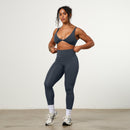 VANQUISH ENHANCE PETITE STEEL BLUE HIGH-WAIST LEGGING 2枚目の画像