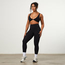 VANQUISH ENHANCE PETITE BLACK HIGH-WAIST LEGGING 3枚目の画像