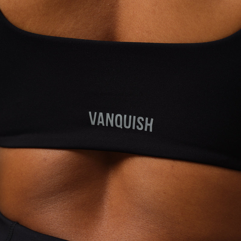 VANQUISH ENHANCE BLACK TWIST FRONT BRA 5枚目の画像