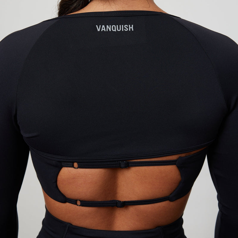Vanquish Enhance Black Long Sleeve Shrug 5枚目の画像