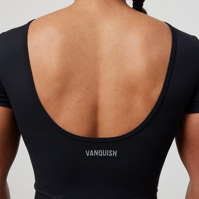 Vanquish Enhance Black Midi Ballet Back T Shirt 5枚目の画像
