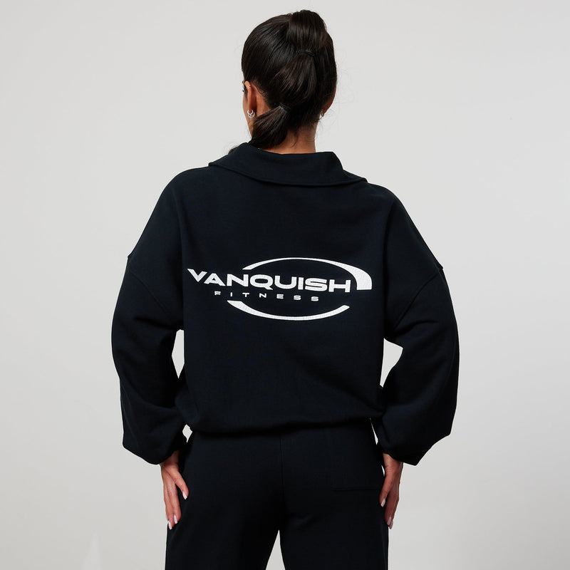 Vanquish Enhance Black Collar Sweatshirt 3枚目の画像