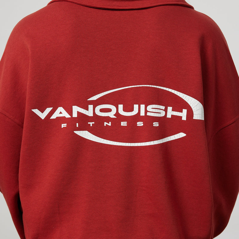 Vanquish Enhance Chilli Red Collar Sweatshirt 5枚目の画像