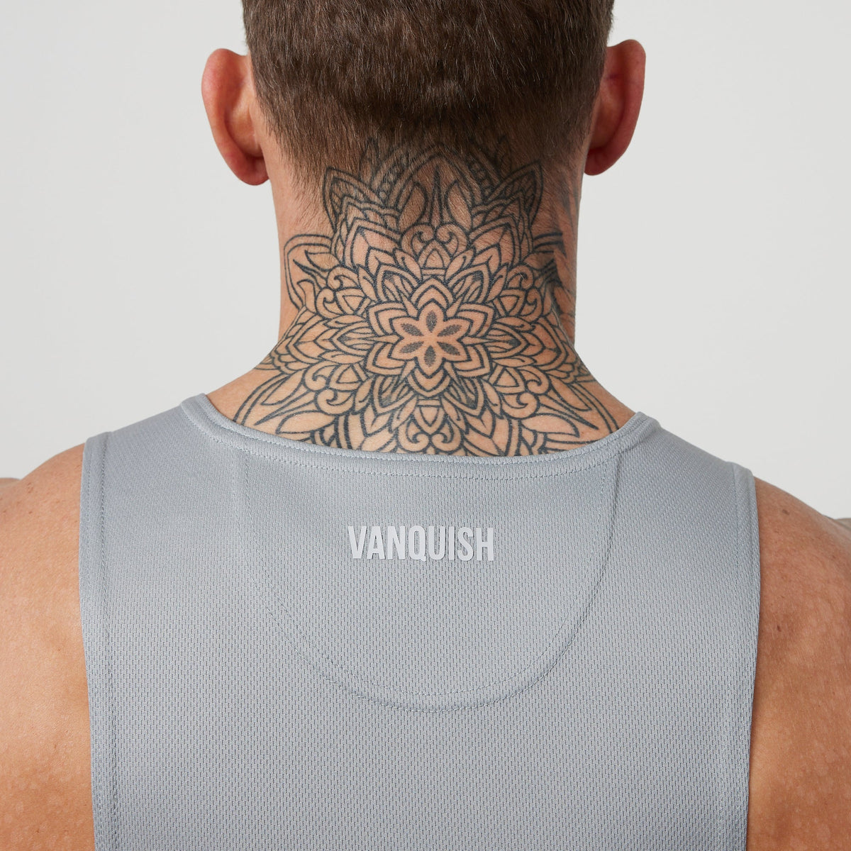Vanquish Essential Steel Grey Performance Tank Top 4枚目の画像