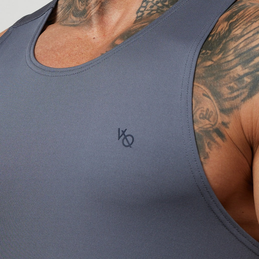 Vanquish Essential Denim Blue Performance Tank Top 5枚目の画像
