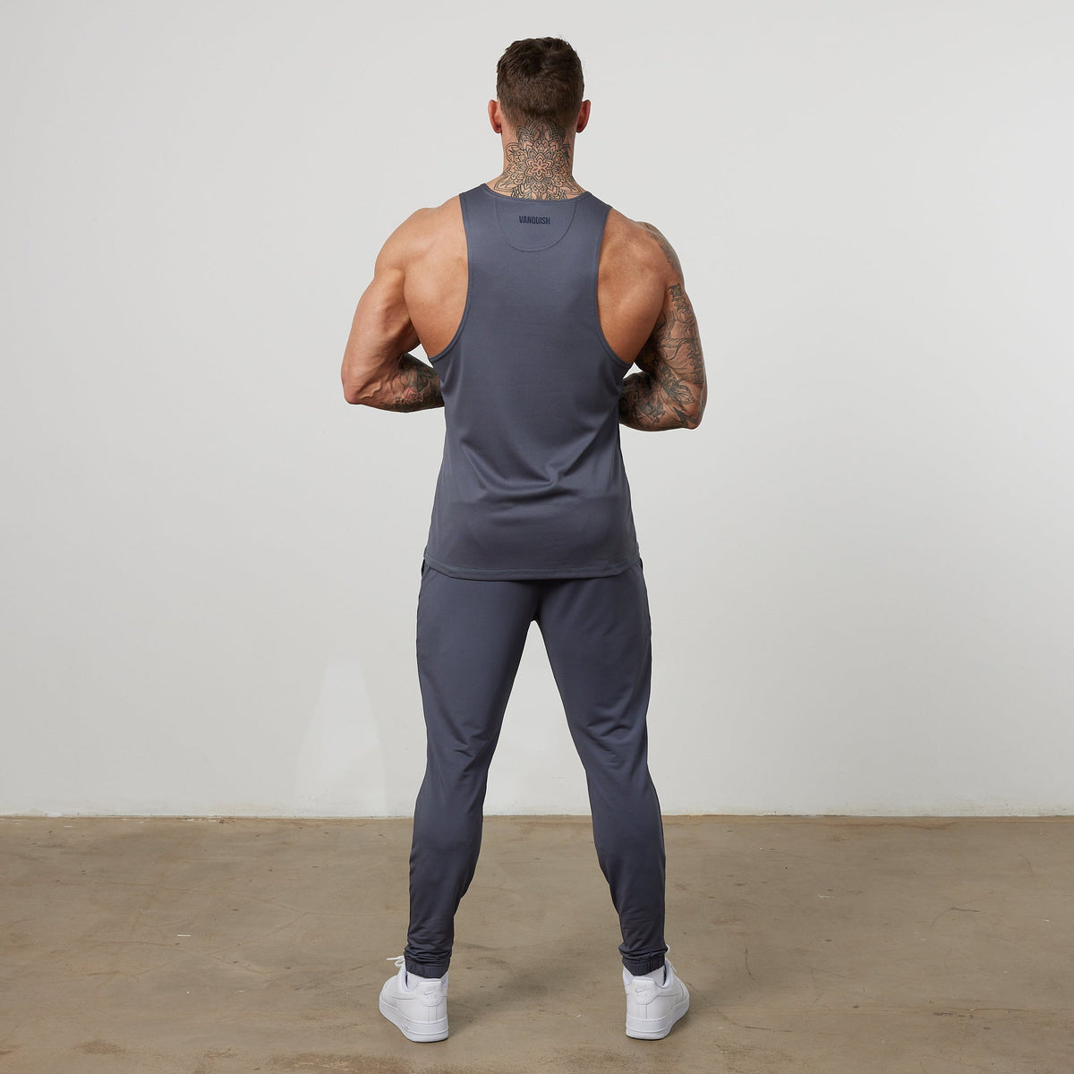 Vanquish Essential Denim Blue Performance Tank Top 3枚目の画像