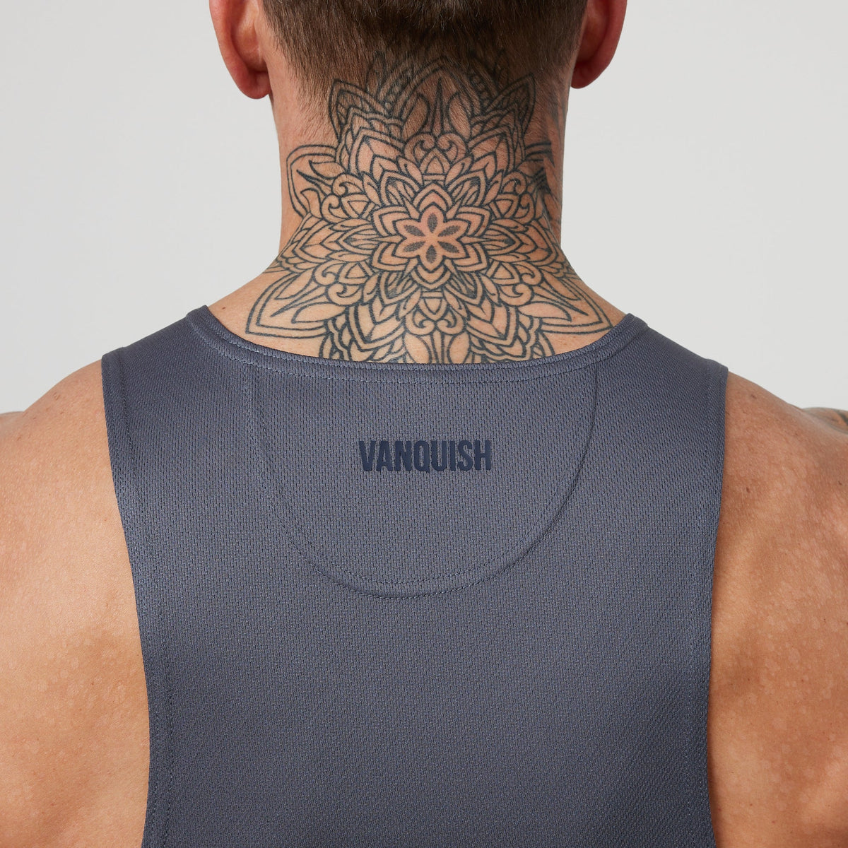 Vanquish Essential Denim Blue Performance Tank Top 4枚目の画像