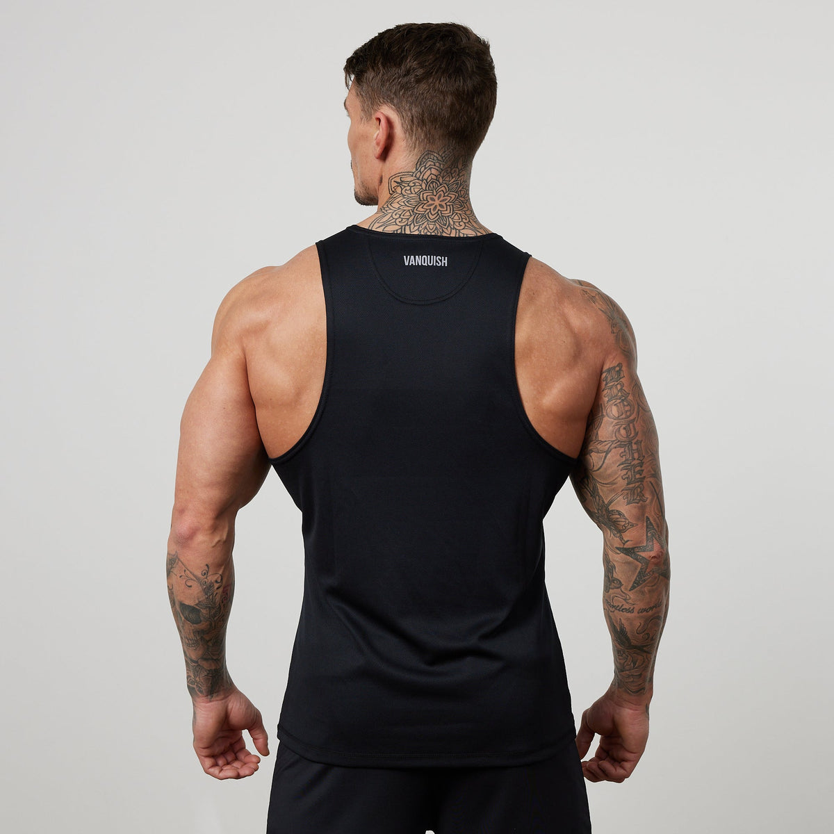 Vanquish Essential Black Performance Tank Top 3枚目の画像