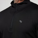 Vanquish Essential Black Performance 1/4 Zip Top 4枚目の画像