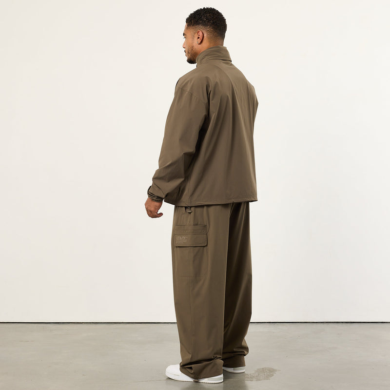 Vanquish Utility Brown Oversized Track Jacket 2枚目の画像