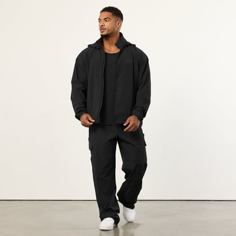 Vanquish Utility Black Wide Leg Cargo Pants 3枚目の画像