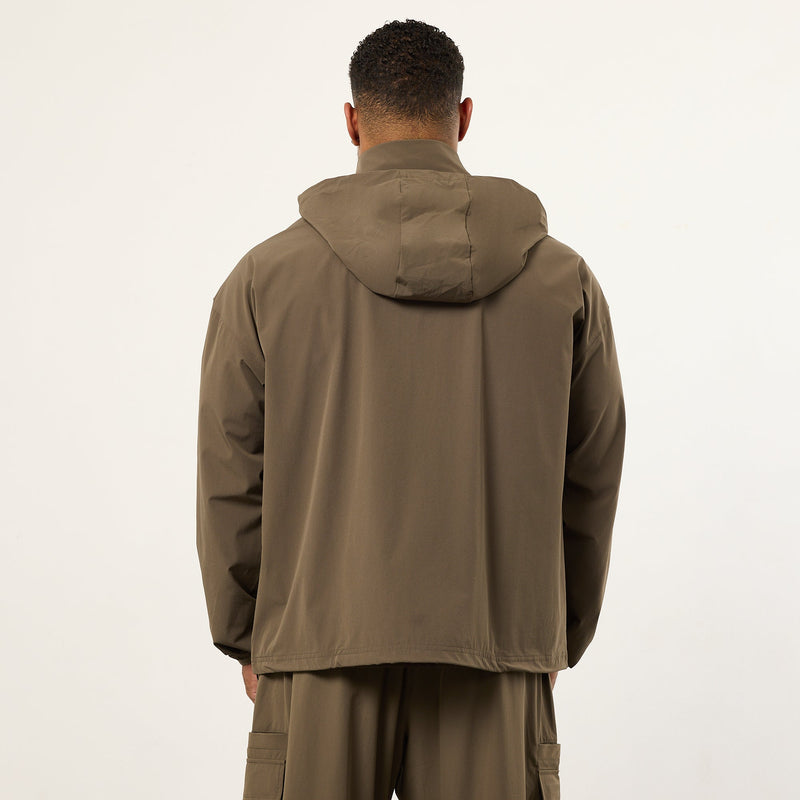 Vanquish Utility Brown Oversized Track Jacket 6枚目の画像