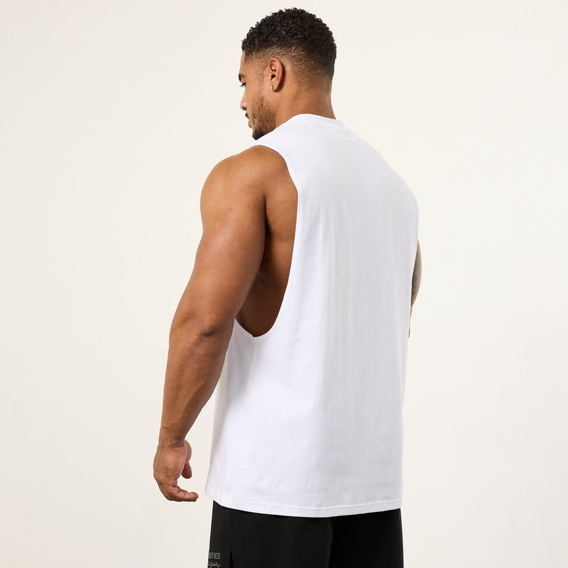 Vanquish White Signature Sleeveless T Shirt 4枚目の画像