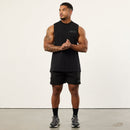 Vanquish Black Signature Sleeveless T Shirt 2枚目の画像