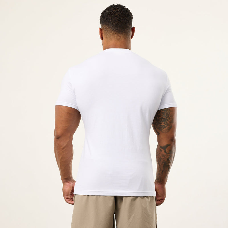 Vanquish White Signature Fitted T Shirt 4枚目の画像