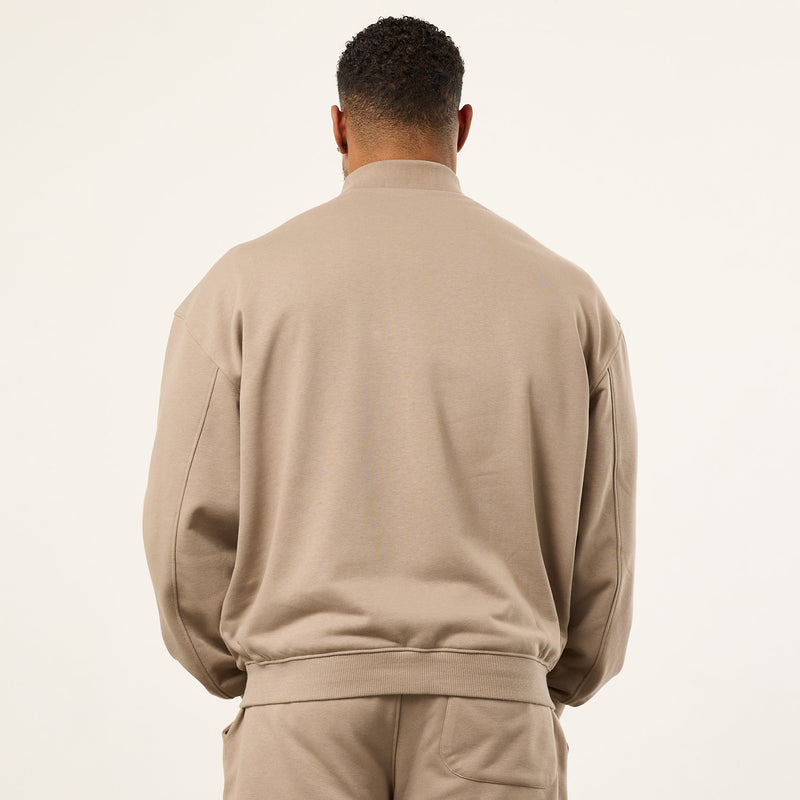 Vanquish Sand Signature Oversized Polo Sweatshirt 4枚目の画像